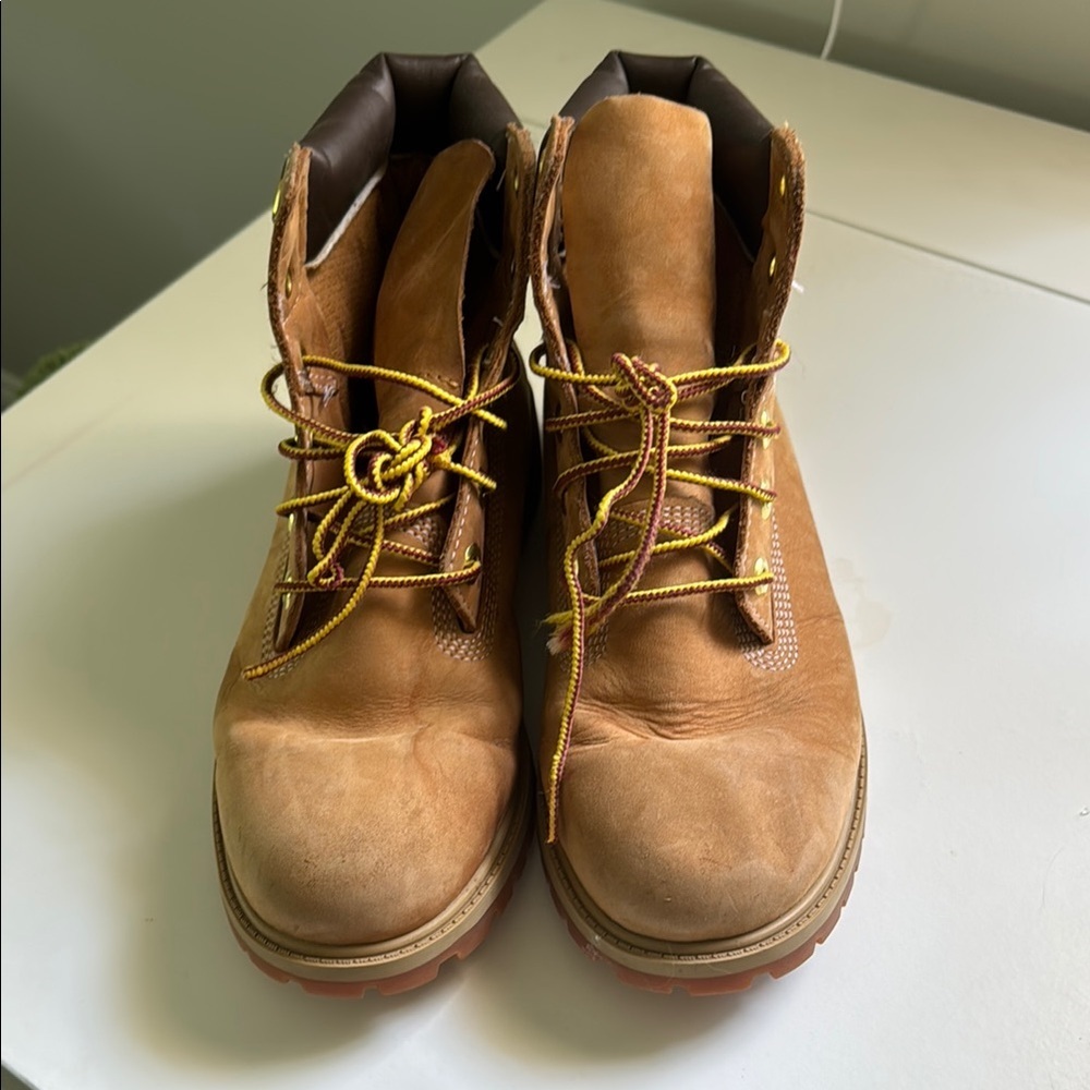 Timberland Tan Leather Boots